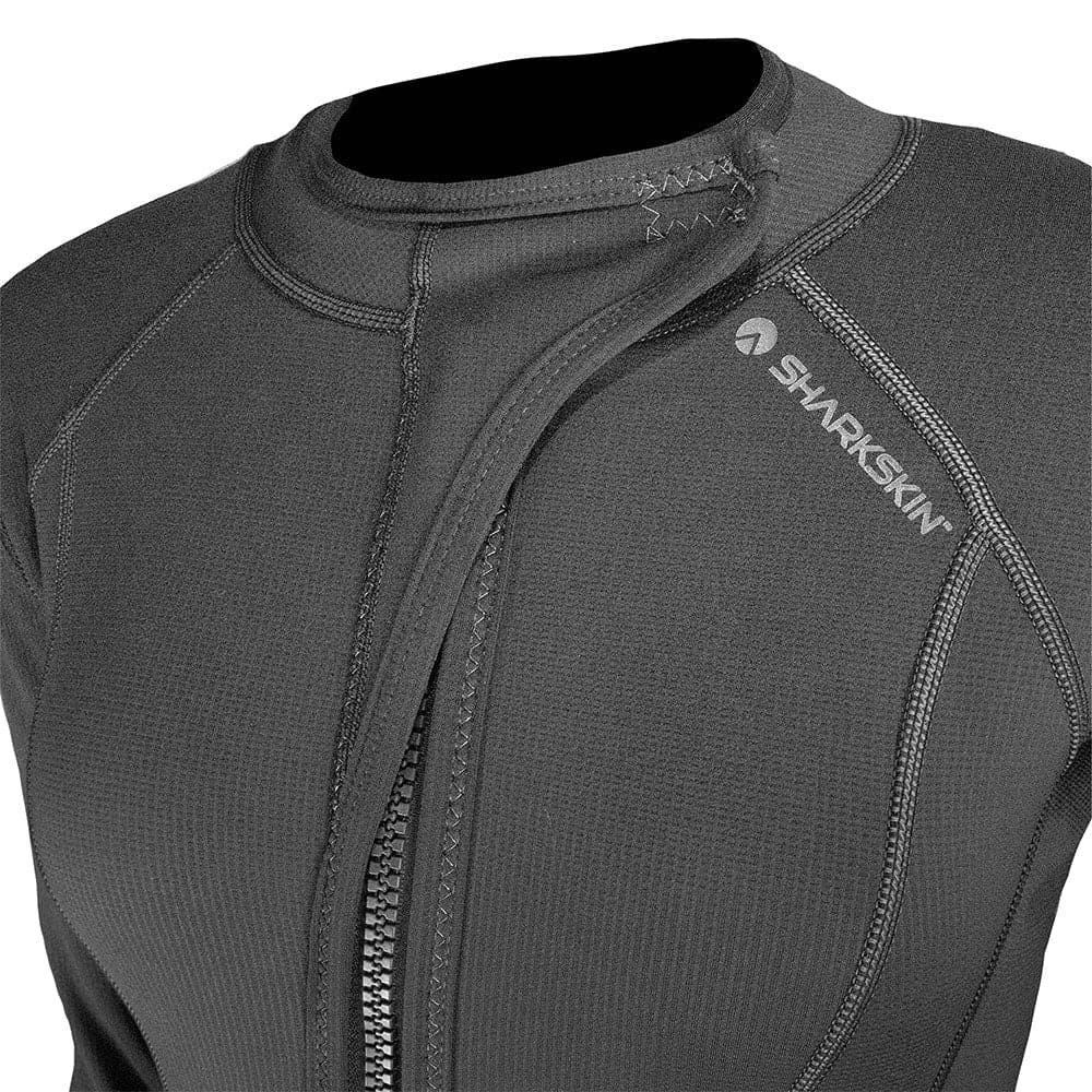 Sharkskin T2 Chillproof Womens Undergarment Full Zip Titanium