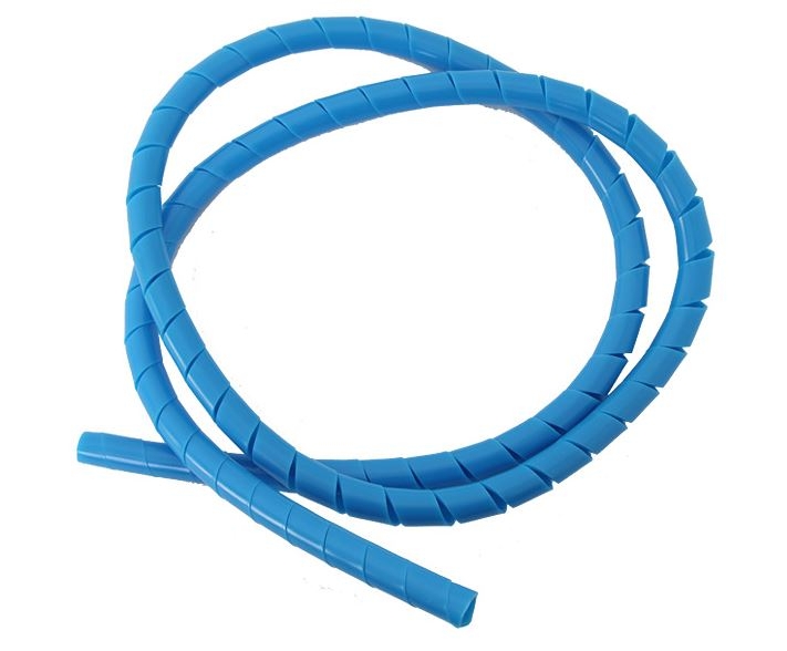 Protective Dive Spiral Hose Wrap Blue 1m
