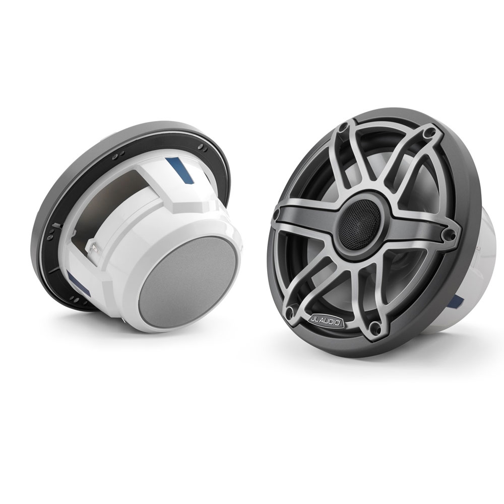 JL Audio M6-770X-S-GmTi Marine Coaxial Speakers 7.7in 100W