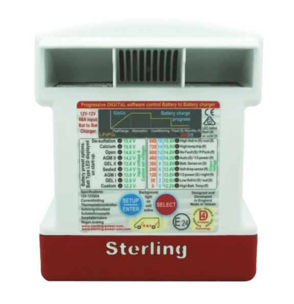 Sterling Pro Batt Ultra Battery to Battery Charger 70A 12-36VDC