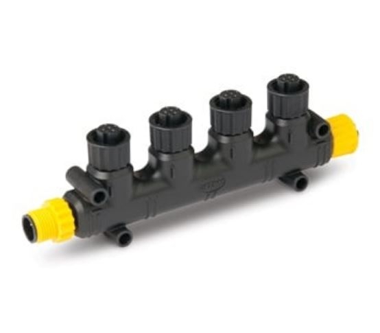 CZone NMEA 2000 Network 4 Way Tee Connector