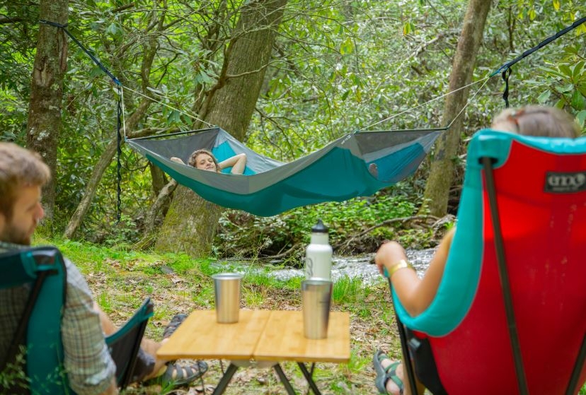 ENO SkyLoft Hammock Seafoam/Navy