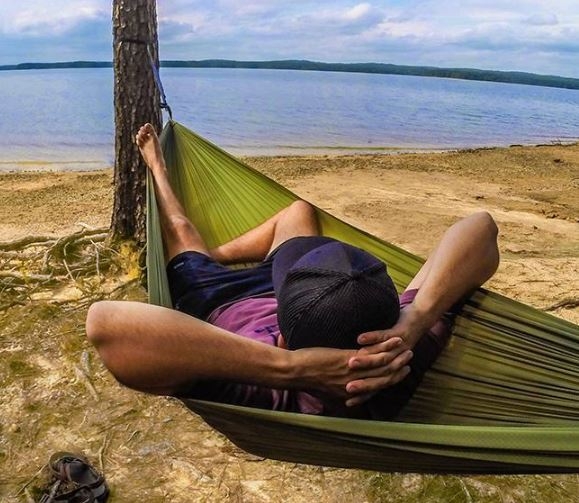 ENO Sub6 Ultralight Hammock Charcoal