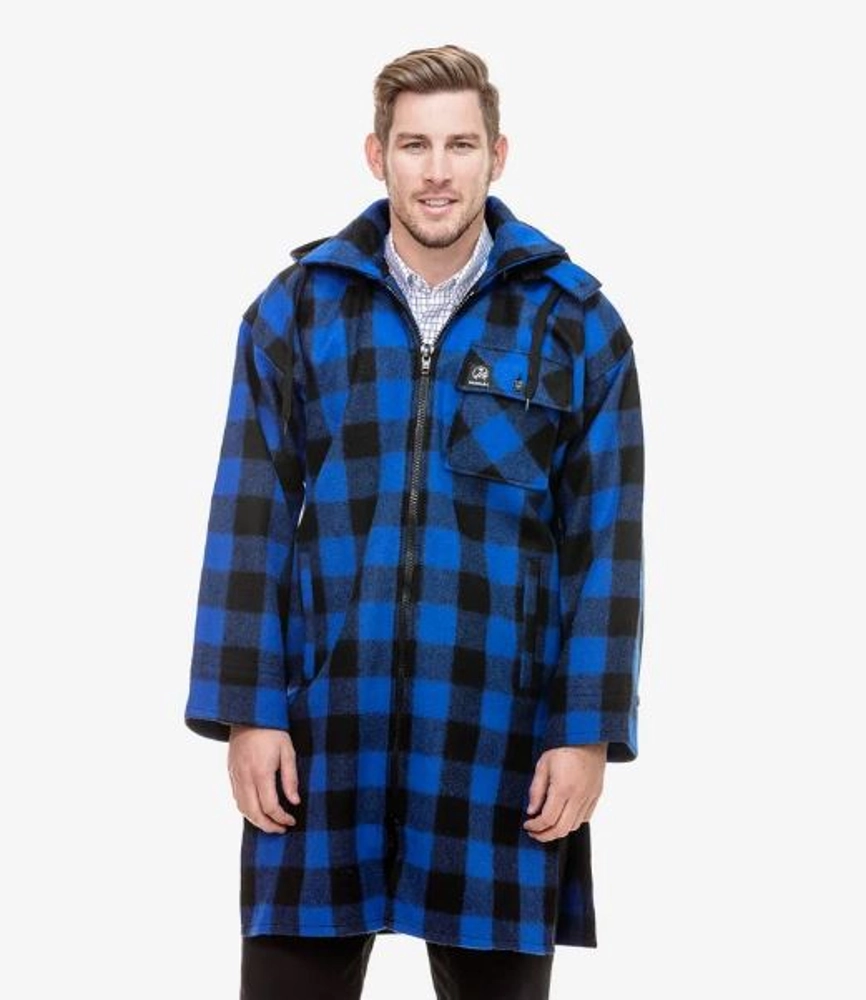 Swanndri Mens Mosgiel Wool Bushshirt with Zip-up Front Swanndri Mens Mosgiel Wool Bushshirt with Zip-up Front