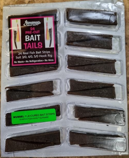 Jimmys Pre-Cut Bait Tails