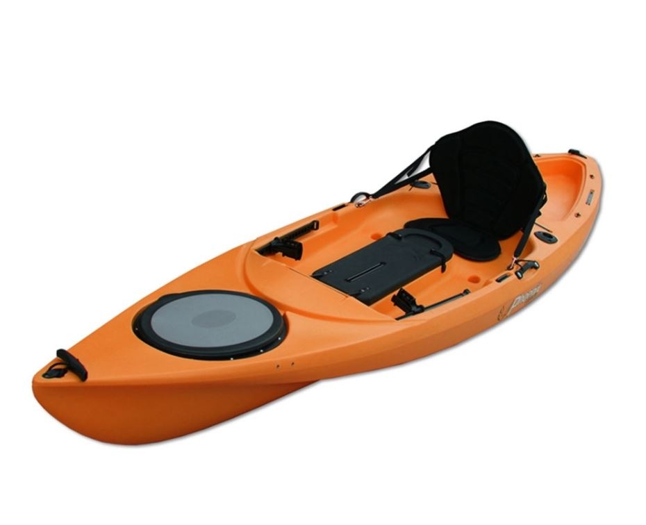 Phoenix Kayaks Hornet Fishing Kayak with Paddle and Deluxe Seat Mango