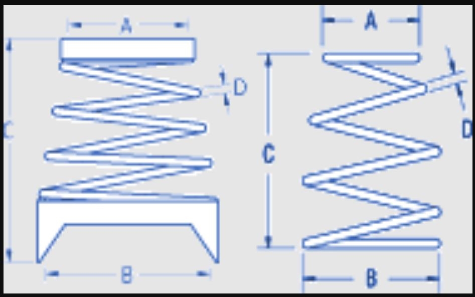 Ronstan RF318 Stand Up Spring 22mm High x 16.5mm ID