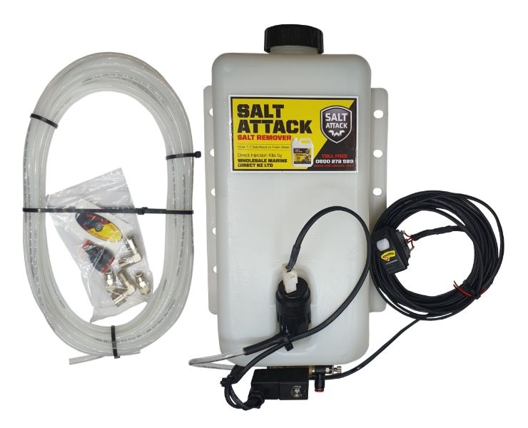 Salt Attack Direct Injection Kit with Gen Set - Single / Twin Engines