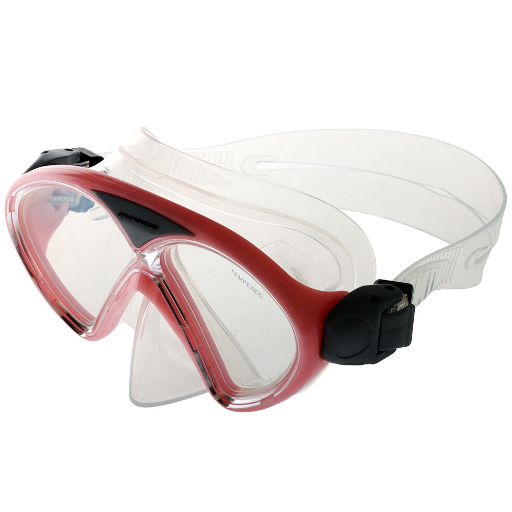 Mirage Silicone Junior Dive Mask and Snorkel Set Pink