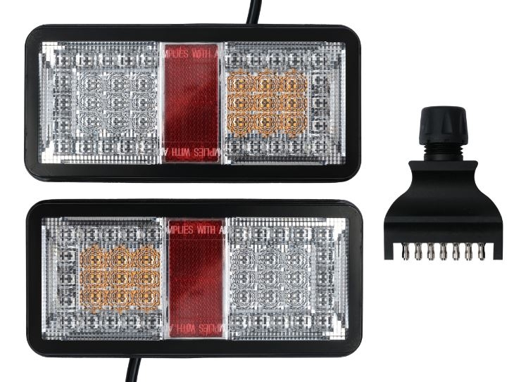 Trojan Multi-Volt LED Submersible Trailer Light Kit