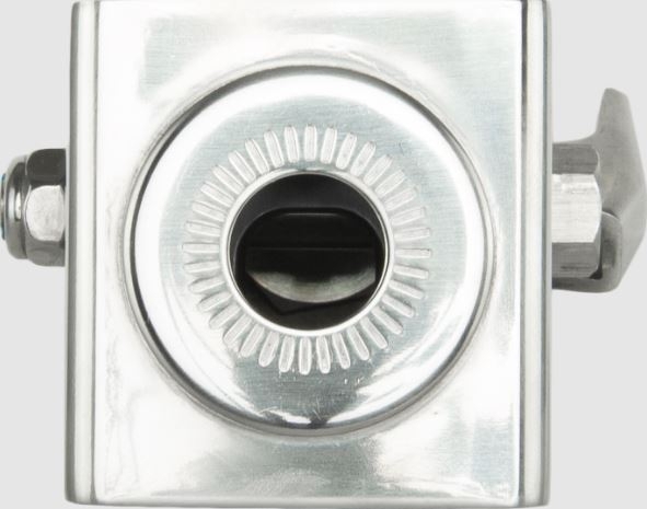 GME Stainless Fold-Down UHF CB Antenna Mount