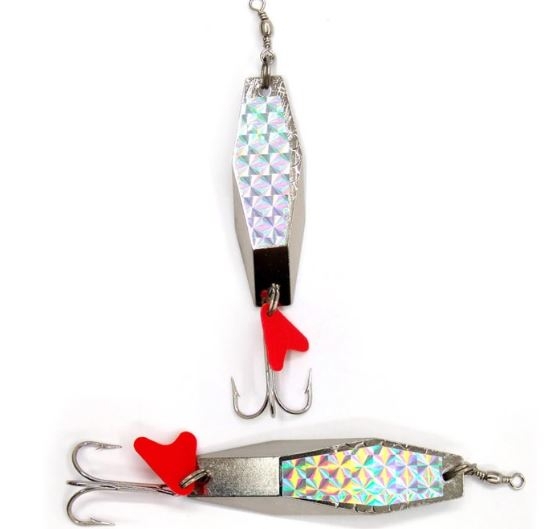Kilwell Hex Wobbler Spinner Lure 15g Qty 2
