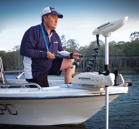 Watersnake Geo-Spot GPS 65lb Bow Mount Electric Motor 54in 12v