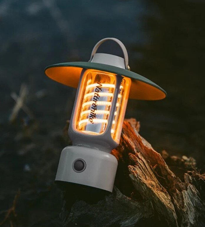 Naturehike LED Camping Lantern 20-120lm Army Green