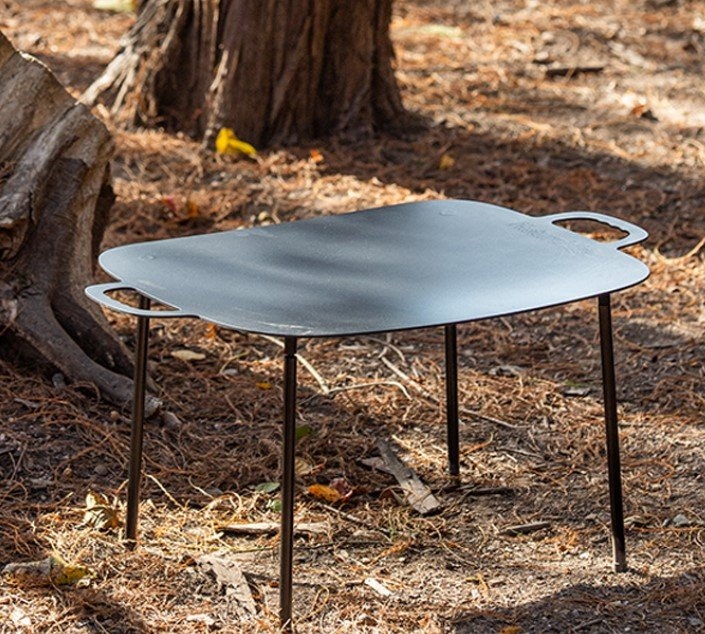 Naturehike Cast Iron Griddle / Hot Plate Square 31 x 59.5cm