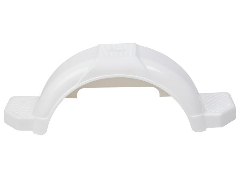Trojan Plastic Mudguard 13in White