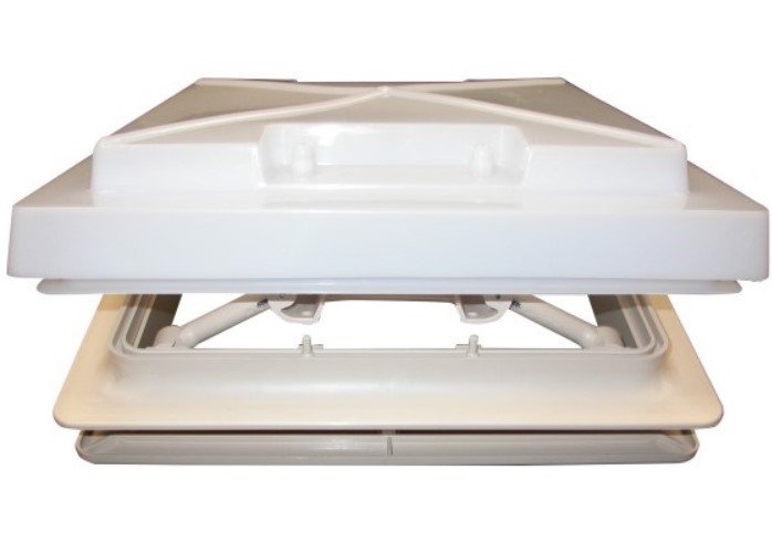 MPK 4-Way Roof Vent with Blind and Flyscreen 400x400mm