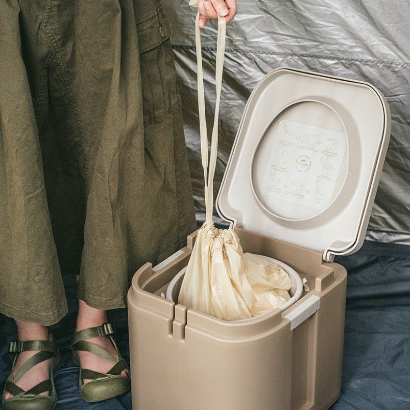 Naturehike Fully Degradable Garbage Bags for Portable Toilet Qty 10