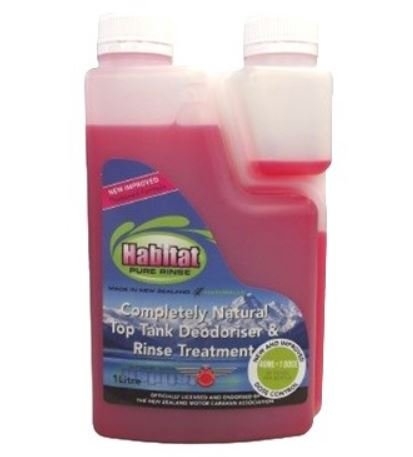 Habitat Pink Pure Rinse Top Tank Deodoriser and Treatment 1L