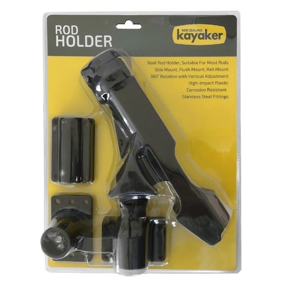 NZ Kayaker Plastic Adjustable Rod Holder