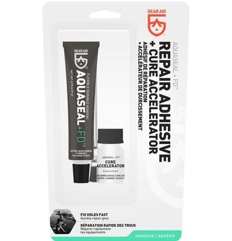 Gear Aid Aquaseal FD Drysuit / Wetsuit Repair Adhesive and Cure Accelerator 0.75oz