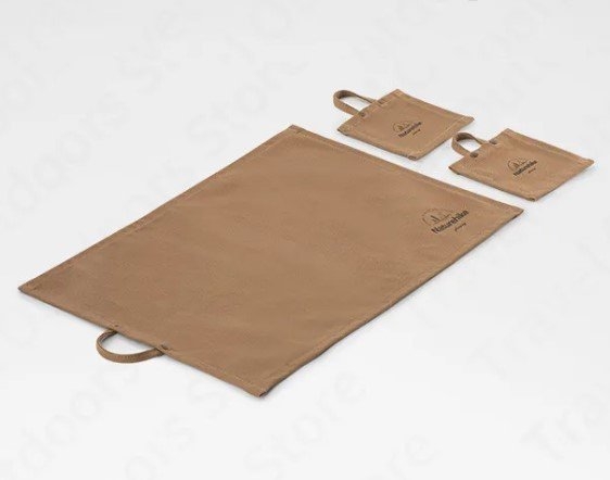 Naturehike Canvas 3-Piece Placemat and Coaster Set