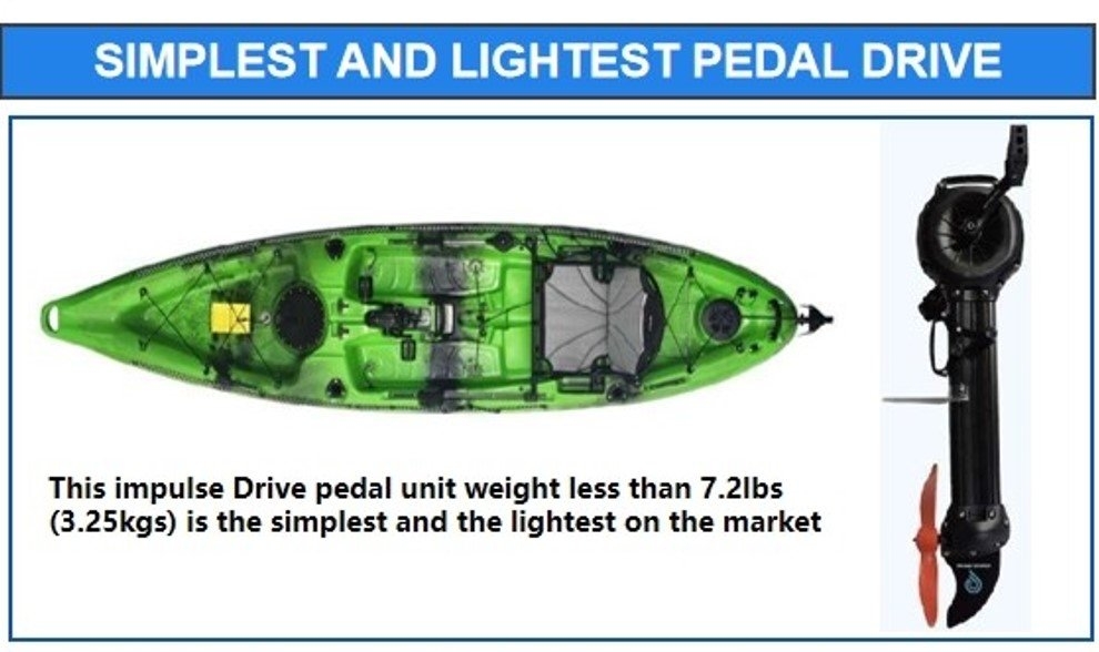 Seaflo Pedal Pro 375 Fishing Kayak Camo
