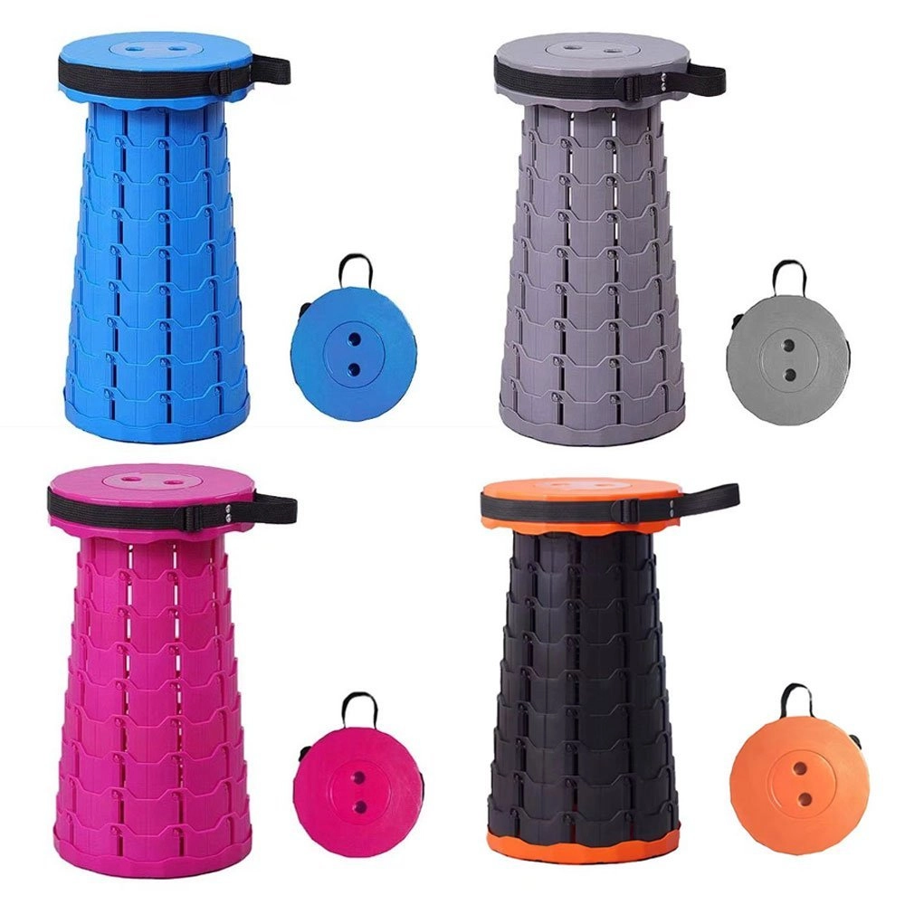 Venturer Portable Collapsible Camping Stool with Padded Foam Cushion / Carry Bag Venturer Portable Collapsible Camping Stool with Padded Foam Cushion / Carry Bag