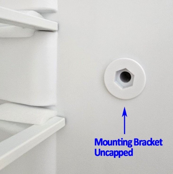 Challenger Double Door DC Fridge/Freezer with Lock 140L Light Grey 12V/24V - Solar