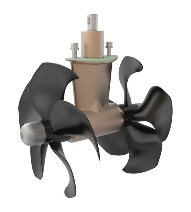 Side-Power Q-PROP 5-Blade Propeller for SE80/100 Thrusters 185mm Dia