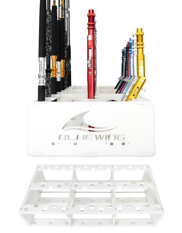 BlueWing Adjustable 45 Rod Rack