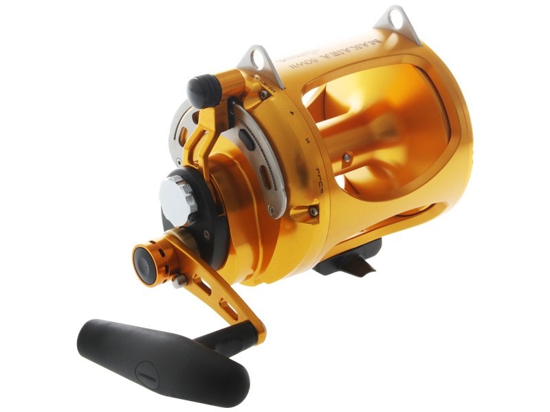 Okuma Makaira Gold 80WII Tournament 2-Speed Straight Butt Gamefishing Package 5'6'' PE6-10 2pc