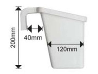 Oceansouth Gunwale Tinnie Bait and Storage Bin with Drink Holder Thumbnail Oceansouth Gunwale Tinnie Bait and Storage Bin with Drink Holder