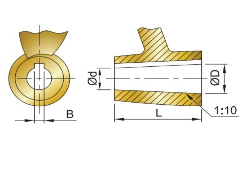 VETUS P3B 3-Bladed Propeller 12in Dia.