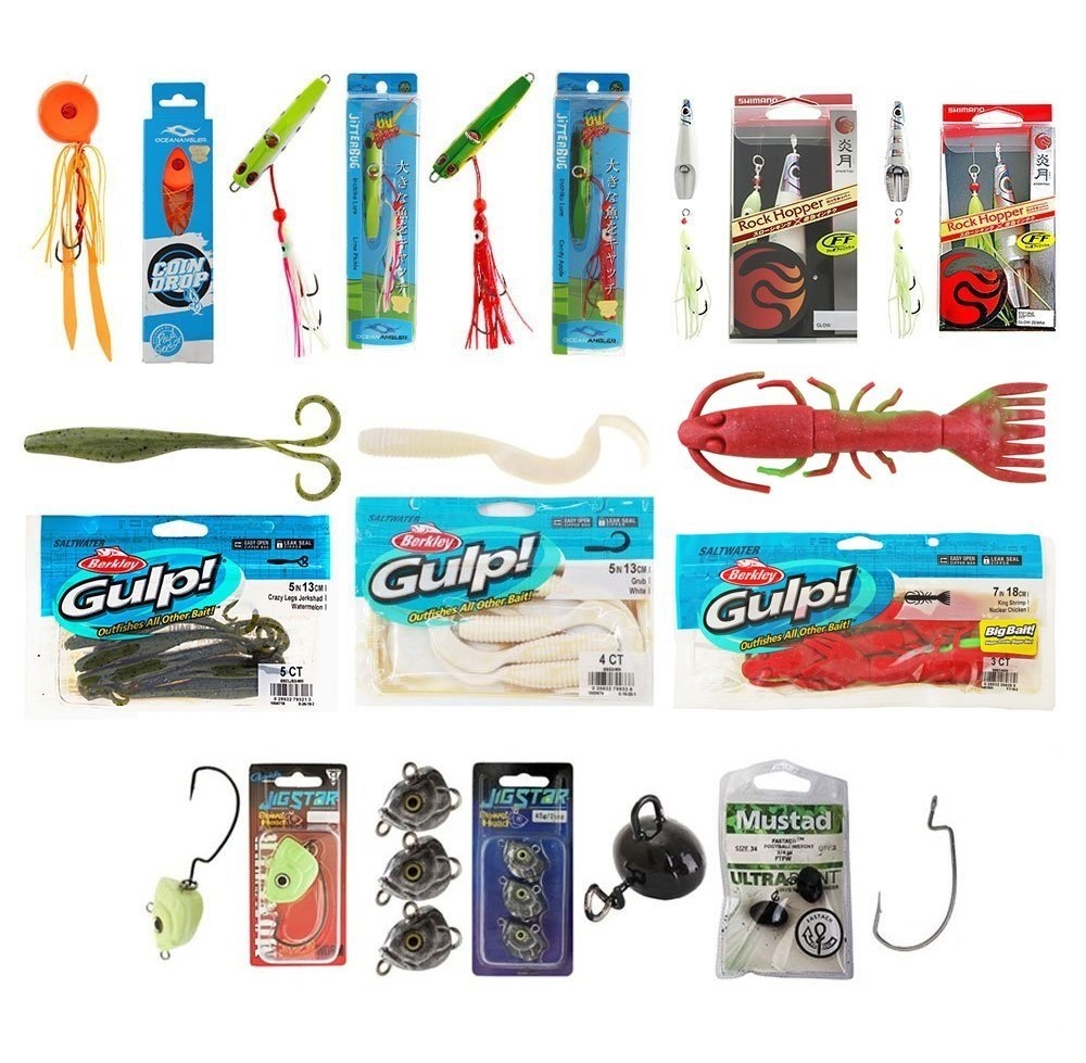 Work-Up Softbait and Lure Value Tackle Package