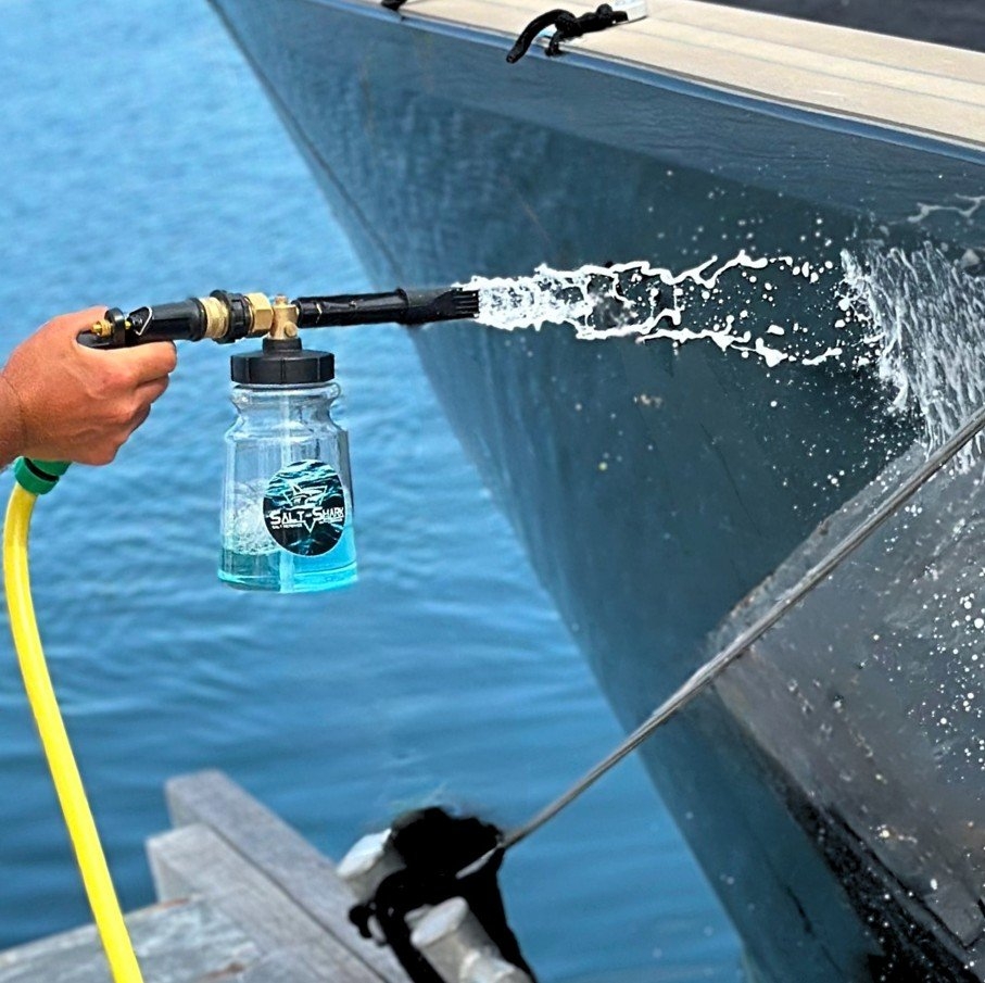 Salt-Shark 2.0 Brass Foam Sprayer