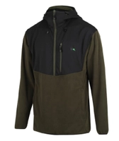 Ridgeline Ascent Half Zip Softshell Fleece Mens Hoodie Thumbnail Ridgeline Ascent Half Zip Softshell Fleece Mens Hoodie