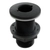 TruDesign Domed Skin Fitting 1in BSP Black