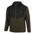 Ridgeline Ascent Mens Half Shell Fleece Hoodie Forest/Black 4XL