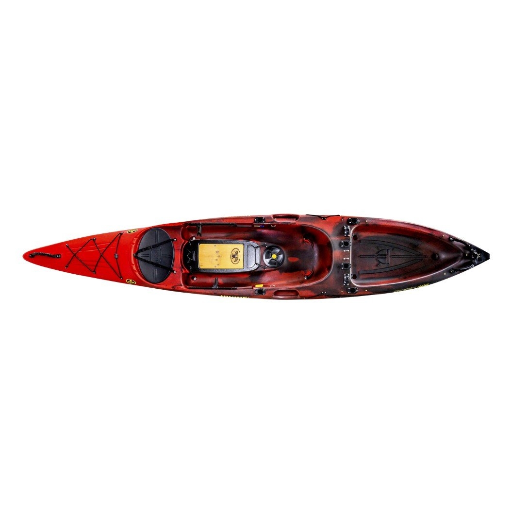 Viking Profish 400 Lite Fishing Kayak with Paddle 4.1m  Lava