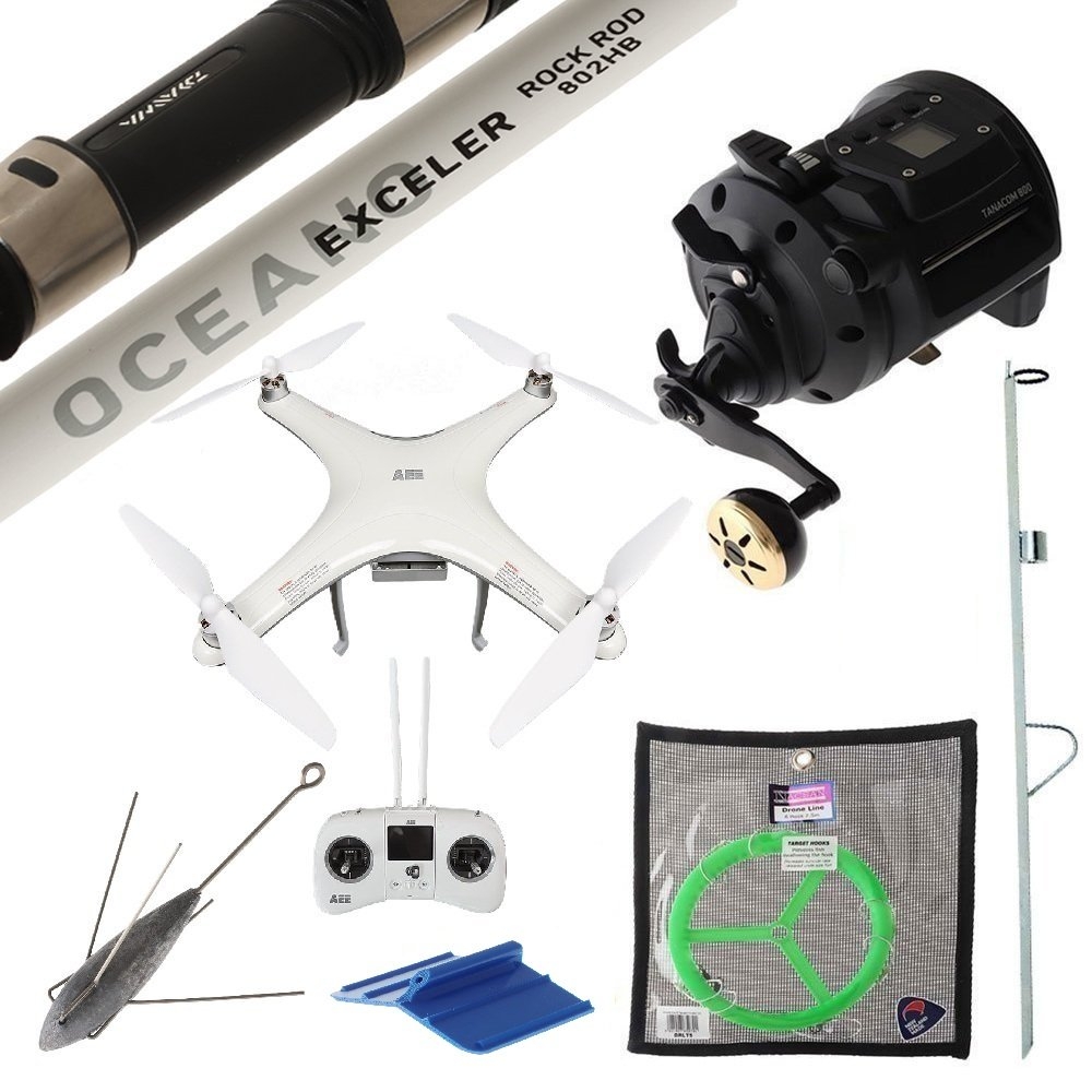 Condor A22S Daiwa Tanacom Electric Reel Drone Fishing Package 8ft 10-15kg 2pc
