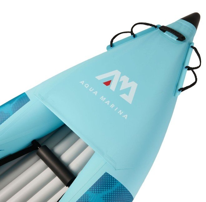 Aqua Marina Betta Leisure 2 Person Inflatable Kayak with Paddles 13ft 6in