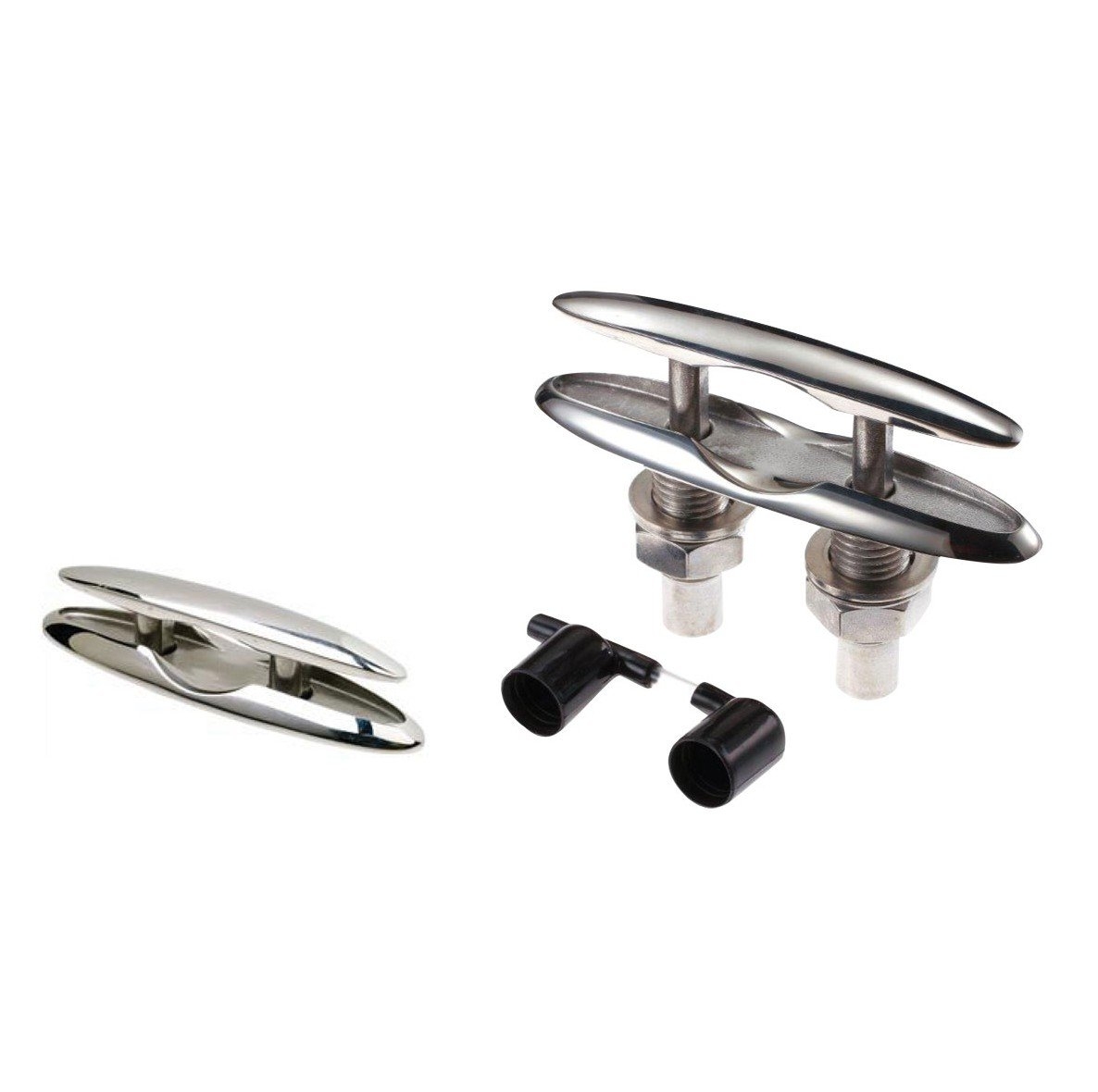 Attwood 316 Stainless Steel Neat Boat Cleat 150mm