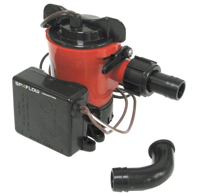 Johnson Ultima Non-Clogging Automatic Submersible Bilge Pump 1250GPH 12V