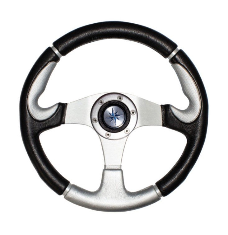 BLA Luisi Marine Navy 3-Spoke Aluminium Steering Wheel