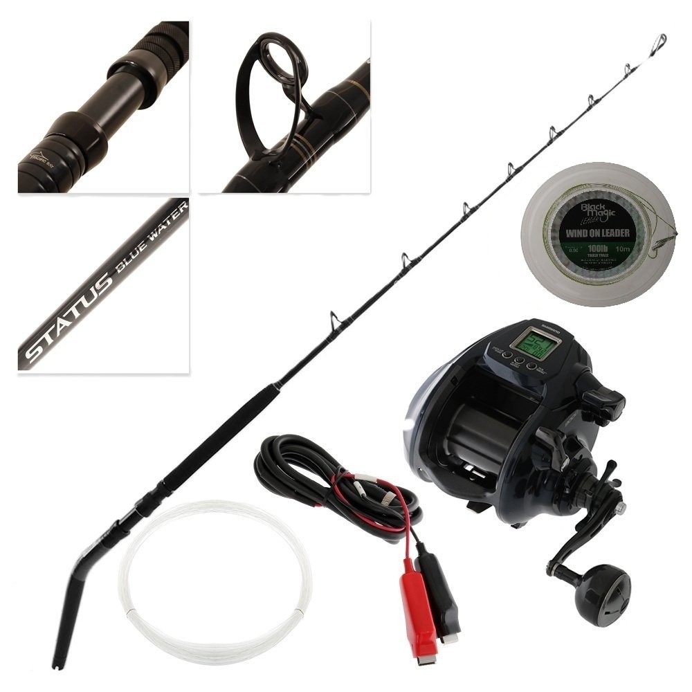 Shimano Forcemaster Ultimate Electric Deep Drop Package 5ft 10in 24kg 2pc