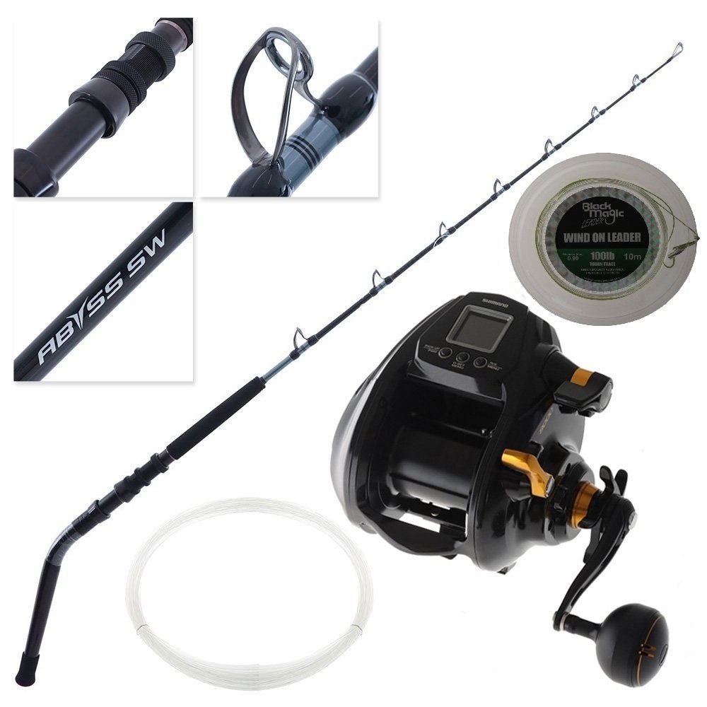 Shimano Beastmaster 9000B Ultimate Electric Deep Water Package 6ft 80-130lb 2pc