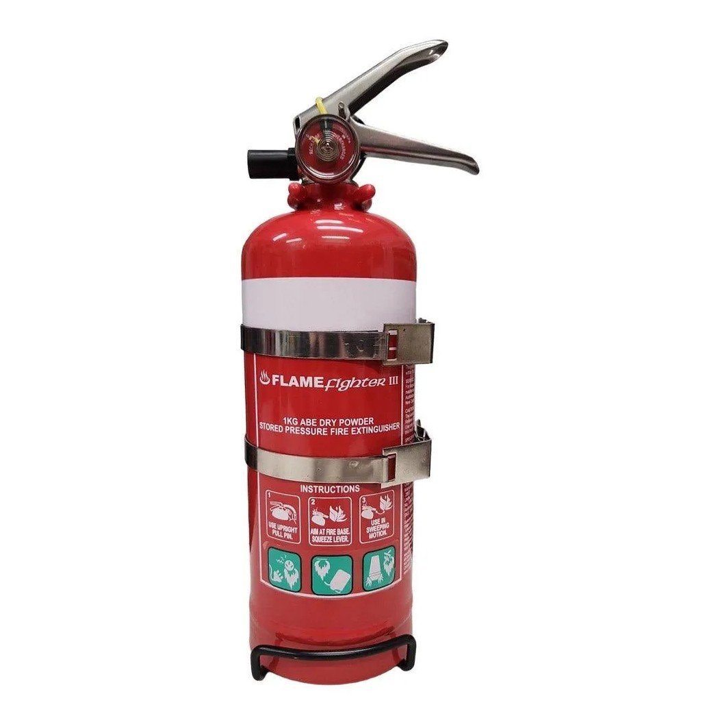 Flamefighter III ABE Dry Powder Fire Extinguisher 1kg 2A:10B:E