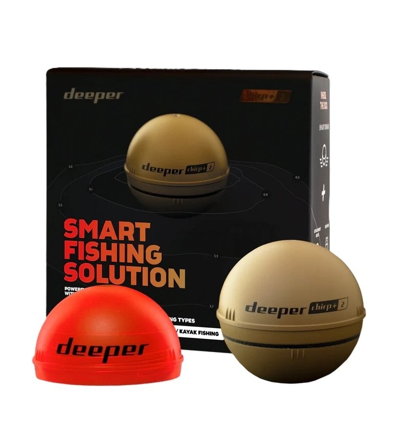 Deeper Smart Sonar CHIRP+ 2 Wireless Fishfinder with Wifi