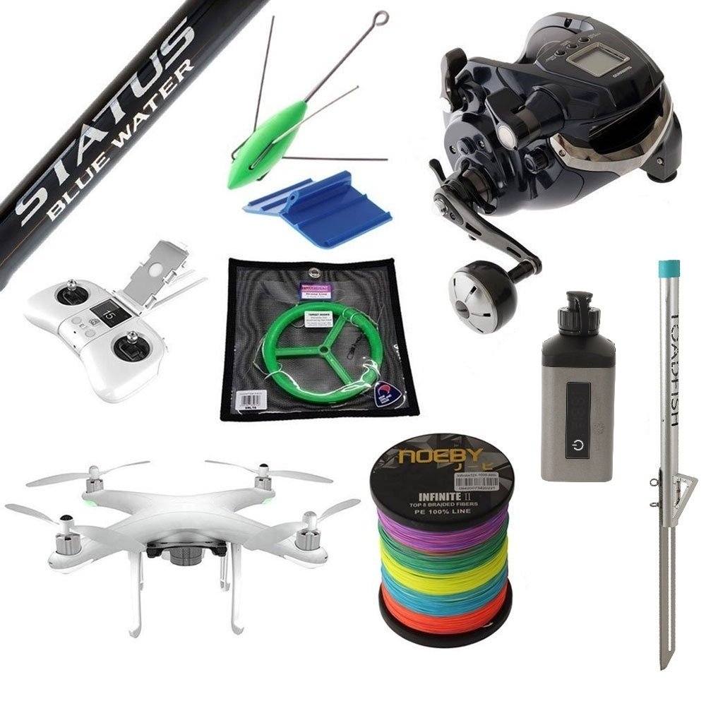 Condor A22S Shimano Electric Reel Drone Fishing Package 8ft 24kg 2pc